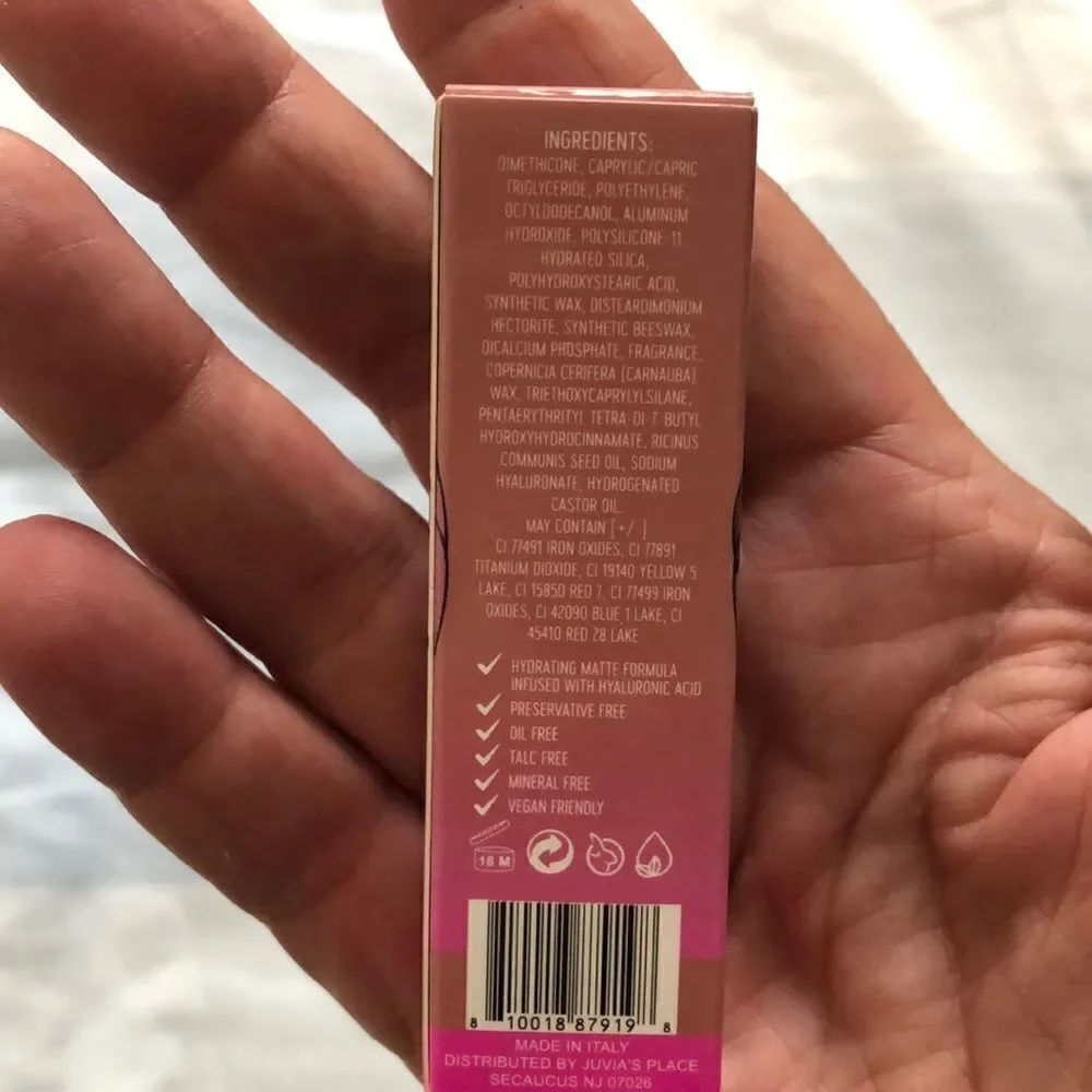 Juvia’s Place The Nude Mauves Lipstick— Chic NIB